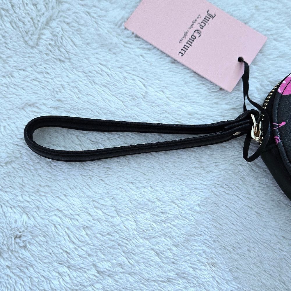 Juicy🍊 Couture "Cherry🍒 On Top"  Heart♥️ Zip Around Coin🪙 Purse - NWT - Picture 11 of 15